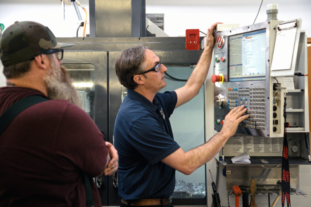 Autodesk Haas Automation curriculum hands on machine training