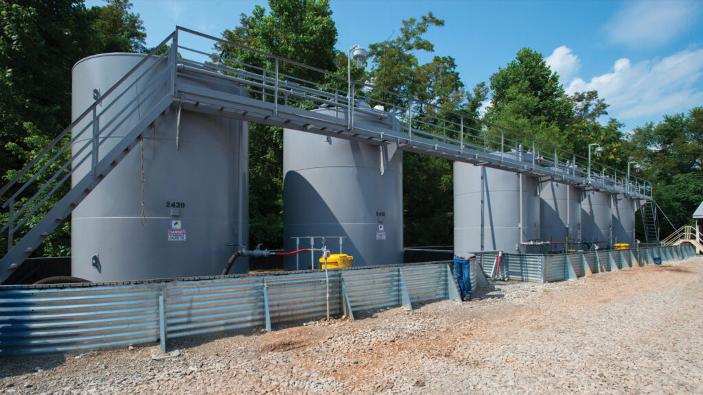 Rhodes Manufacturing installed tanks