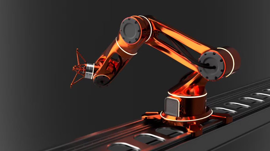 Robotic arm as an example of mechtronics