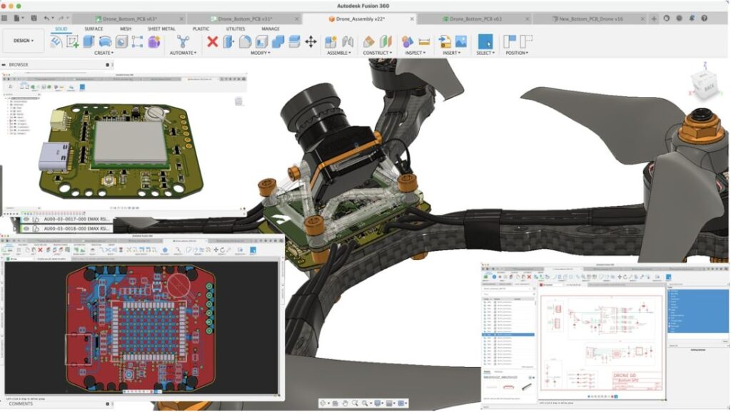 Autodesk Fusion and mechatronics