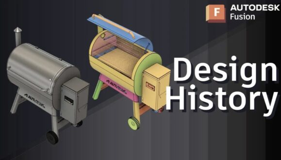 Design History in Autodesk Fusion