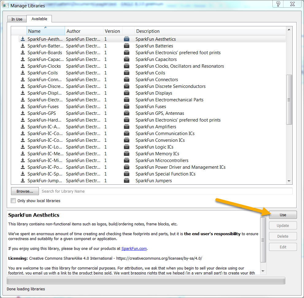 use-manage-libraries